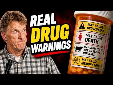 Real Drug Warnings Are Absolutely Terrifying 😂 | Don McMillan Comedy