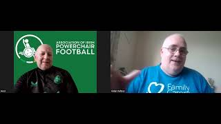 100426 WHEELCHAIR SOCCER with Aidan Raftery & Donaly Byrne for Inclusive Sport on Rosfm94 6 Communit