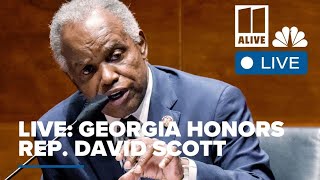 LIVE: Congressman David Scott lies in repose at Georgia Capitol