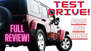 2007 Jeep Wrangler Unlimited Sahara review and test drive 07 Jeep Wrangler Sahara