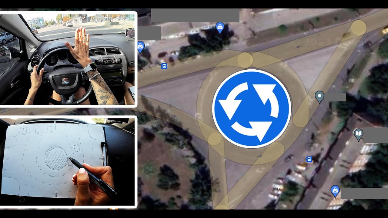 Круговий рух. Як проїхати? Грубі помилки!