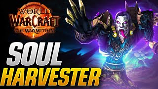 Soul Harvester Warlock is WILD in The War Within! Affliction and Demonology Dungeons