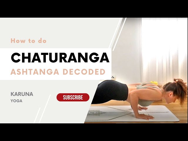 Anahata Yoga Zone - ⚡️Chaturanga Dandasana is not merely a push-up.  ‼️Four-Limbed Staff Pose (Chaturanga Dandasana) is so pivotal to many yoga  flow practices but it's often misunderstood. This foundational pose requires