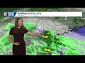 Heavy rain and gusty winds impact Maine Saturday morning