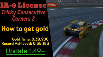 GT7 | How to get Gold on the IA-9 License (Update 1.55+)