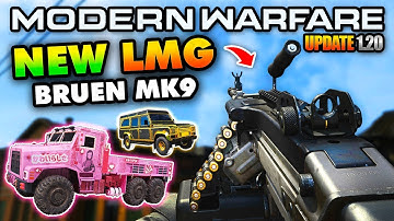 NEW LMG "Bruen Mk9", Warzone ARMOR SATCHELS & More! (Modern Warfare Update 1.20)