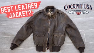 The Ultimate A2 Leather Flight Jacket | Cockpit USA