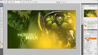 SPEED ART WALLPAPER (INCREDIBLE HULK) screenshot 1
