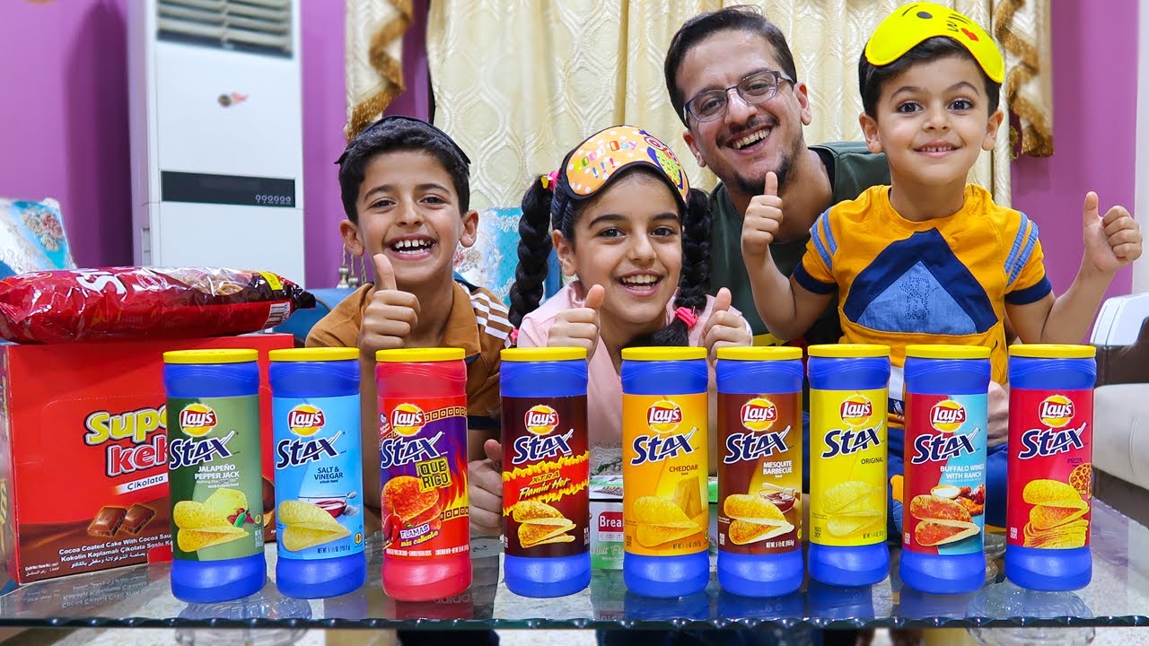 تحدي شيبس برينجلز اليربح ياخذ فلوس !! PRINGLES CHALLENGE