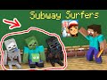 Monster school  2022 subway surfers run challenge  minecraft animation bigschool