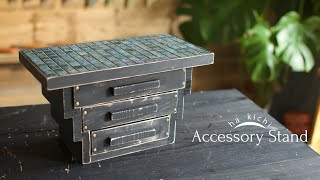 モザイクタイルの小物台 / Accessory Stand