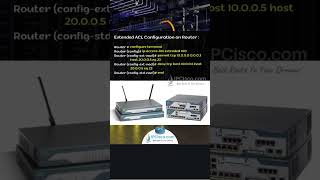 Cisco Extended ACL Configuration!!!✨💥