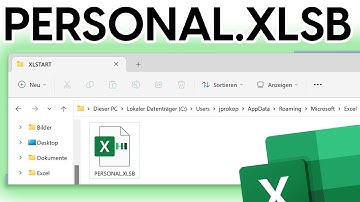Persönliche Makro-Arbeitsmappe erstellen in #excel