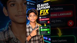 CapCut Auto Caption को Hindi/Hinglish में कैसे करें? 🔥 #capcut #editing #shorts