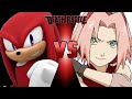 mugen Sakura haruno vs knuckles the echidna