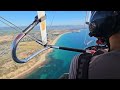 Quick 912 Microlight Trike over the stunning South Adelaide Coast.