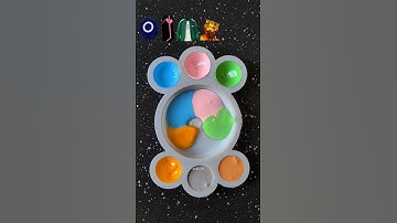 Guess the mixed color of Squid Game 2 part149 #colormixing #satisfying #squidgame2 #asmr