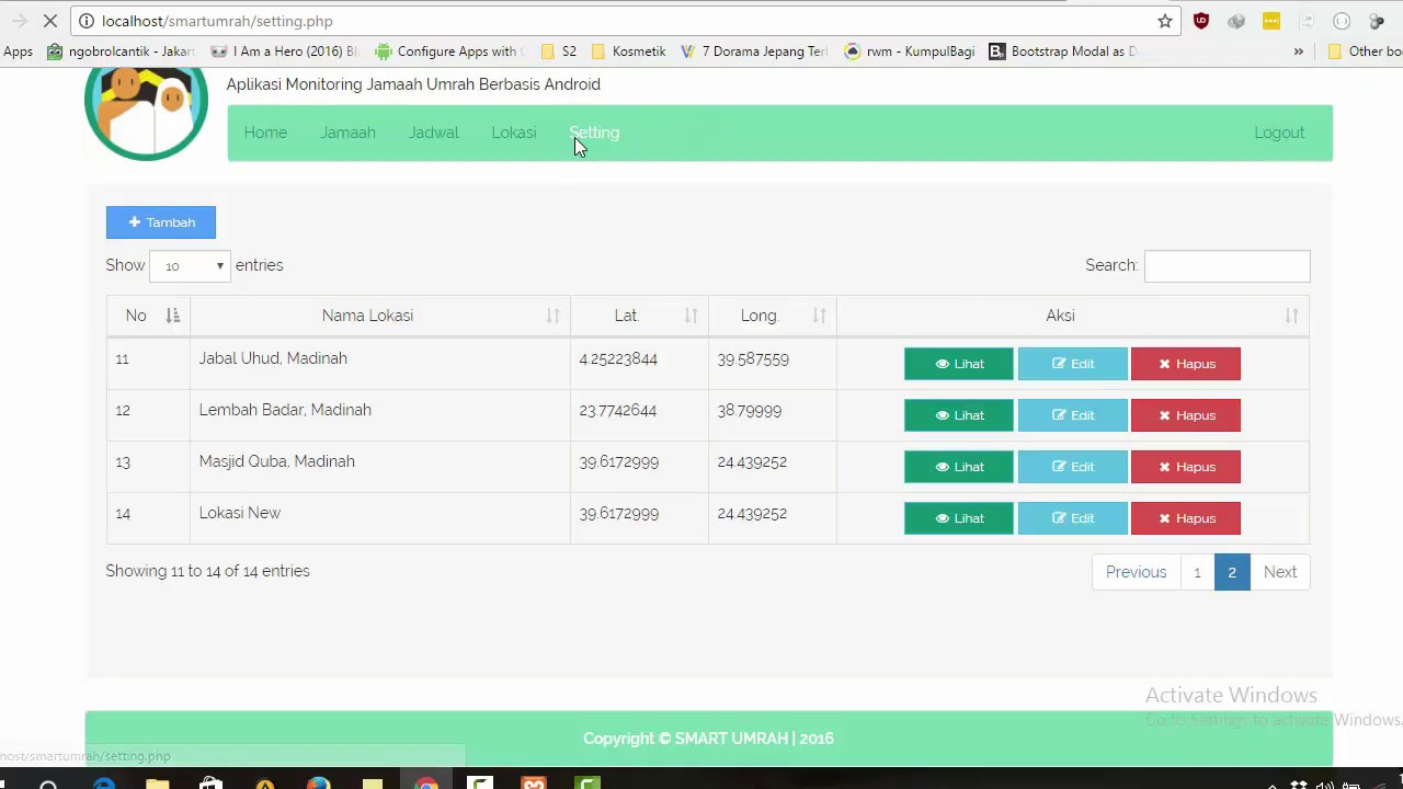 Aplikasi Location Based Service Lbs Monitoring Jamaah Umrah Berbasis Android Youtube