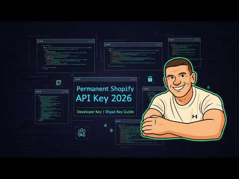 How to get the Permanent Shopify Developer API Key in 2026 | Shopify API Key | Shopify Shpat key