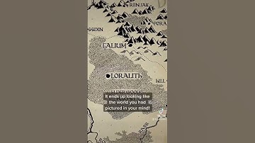 A dash of magic to your fantasy map sketch! #fantasymap #fantasymapmaking #fantasy #fantasyauthor