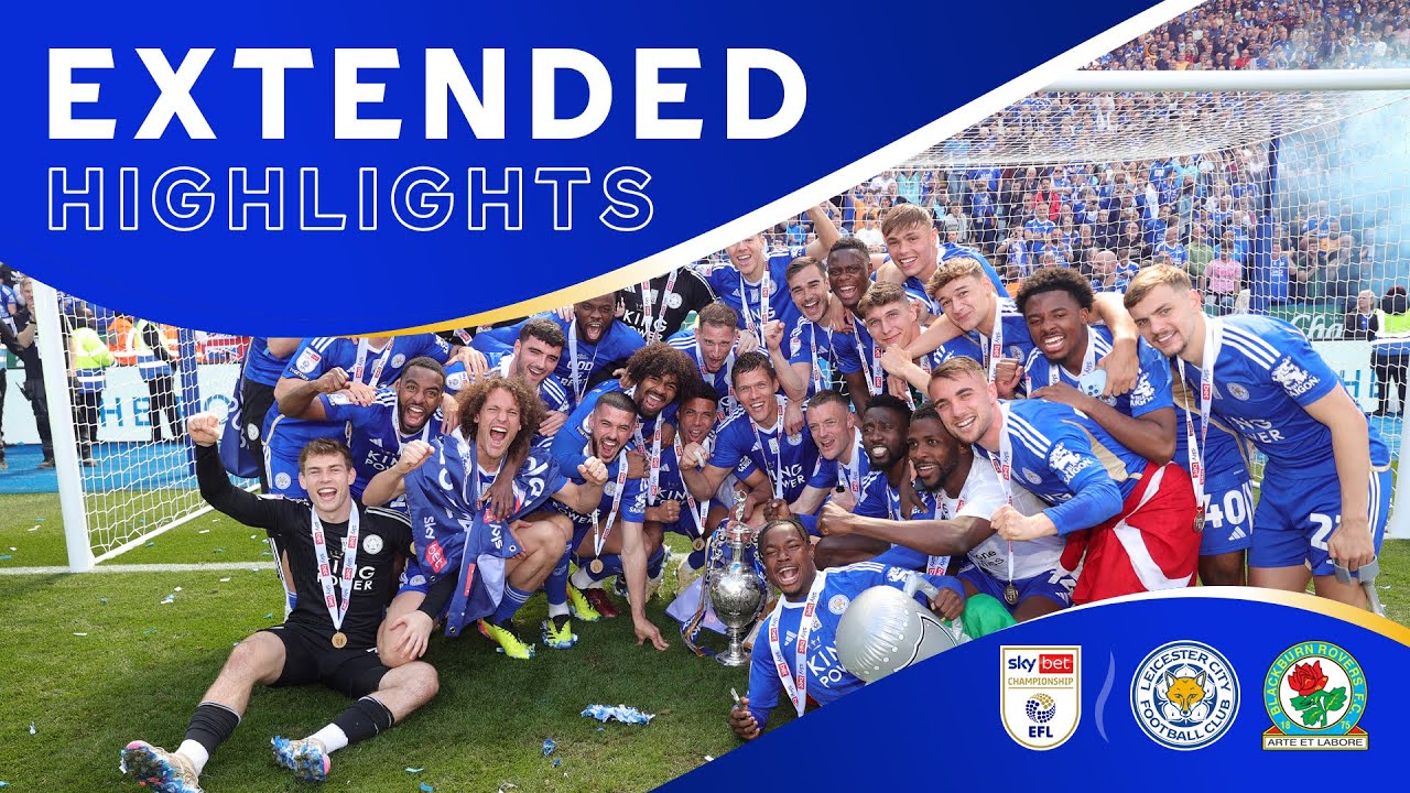 CHAMPIONS Celebrate! 🥳 🥳 | Leicester City 0 Blackburn Rovers 2