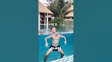 Why His Head Looks Like It’s Floating🥶 #shorts #physics