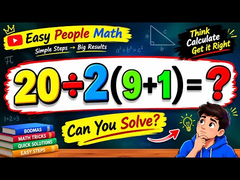 😱Only 1% Can Solve This Math Problem! 🤯😎#maths #bodmasquestions #easyandsimple
