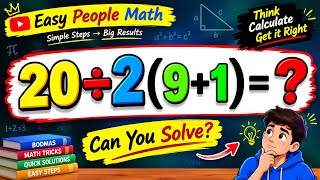 😱Only 1% Can Solve This Math Problem! 🤯😎#maths #bodmasquestions #easyandsimple