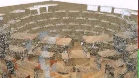 Real-time GPU path tracing: bricks test WIP1