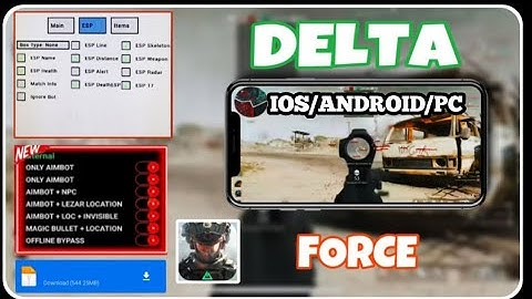 DELTA FORCE MOD MENU | DELTA FORCE MOBILE AIMBOT | GLOBAL & GARENA HACK ESP WALLHACK FREE VIP CRACK