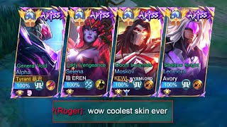 GLOBAL ABYSS/YOUTUBERS in IN RANKED GAME!?😱(Totally insane!)- Mobile Legends