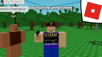 HOW TO GET THE UNSTUCK ENDING (ROBLOX NPCs are becoming smart)
