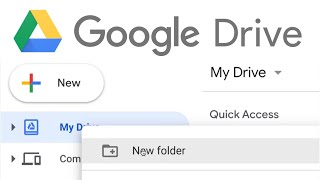 How to Make a Folder in Google Drive 2020 | Google One | Google Chrome