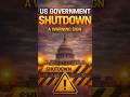 U.S. Government Shutdown: A Warning Sign Markets Are Watching