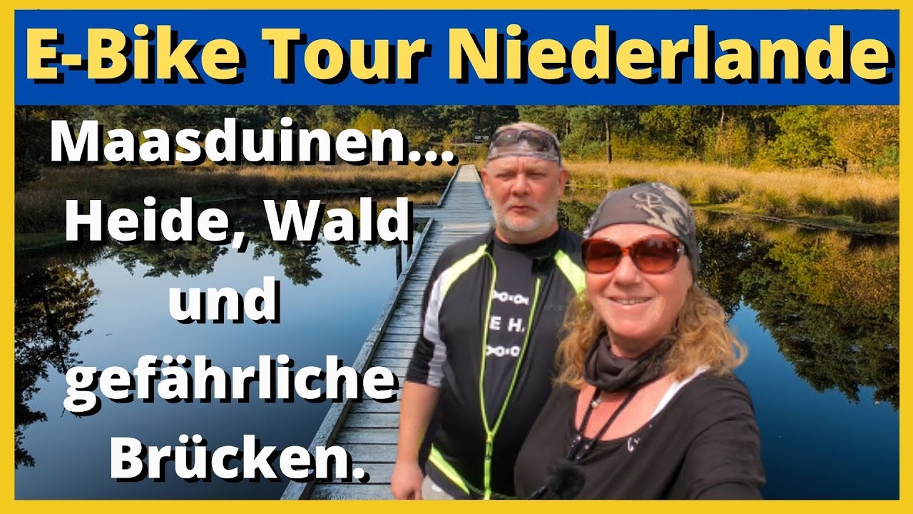 E-Bike Tour in den Niederlanden. Der Maasduinen National Park.