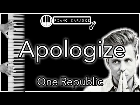 Apologize One Republic Piano Karaoke Instrumental 