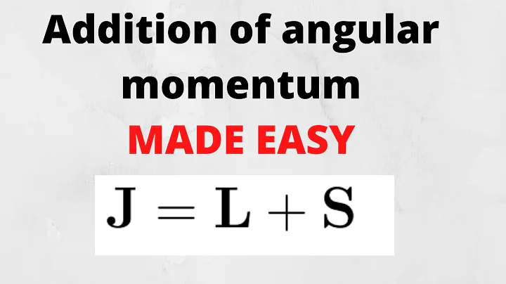 Addition of angular momentum MADE EASY!!! (with example for two s=1/2 states)