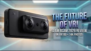 SLAM XCAM 2026 Review | The 8K VR180 3D Camera With 14K Photos