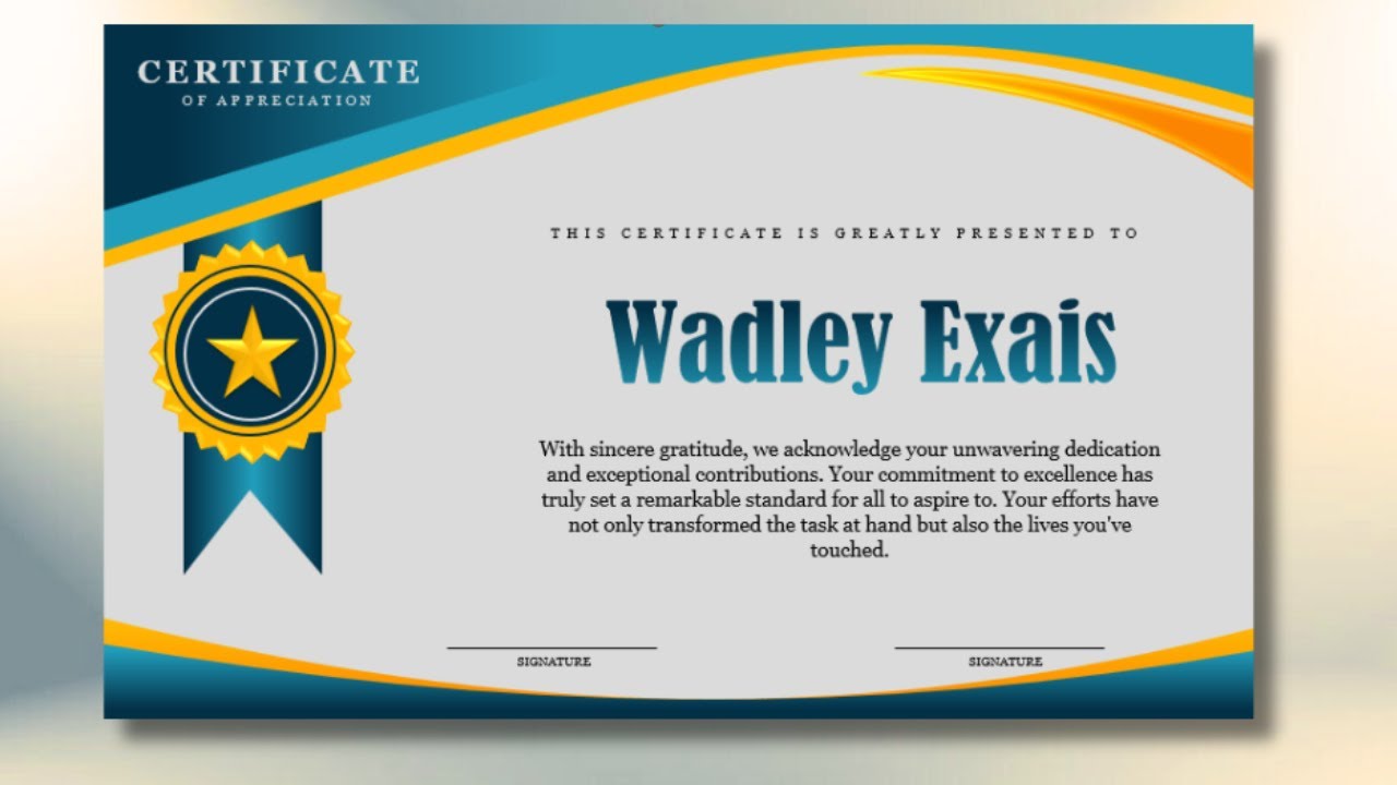 Professional Certificate Design For Businesses In Ms Word Moderndesign 