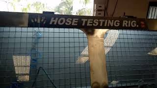 Impulse Testing Stand-Flexible Hydraulic Hoses-How to test  Hydraulic Hose High Pressure Spiral hose