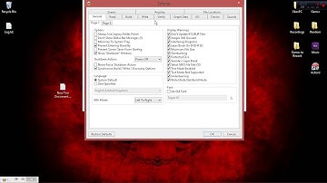 Settings for ImgBurn