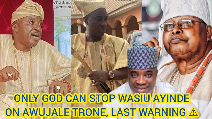 AT LAST! OBA OLUWO FINALLY EXPOSED IT ALL WASIU AYINDE FOR AWUJALE TRONE! TANI IFA MU?