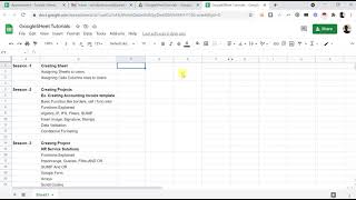 Google Sheet Tutorial sesson1: You Can Even Create E-Commerce Store app in google platform