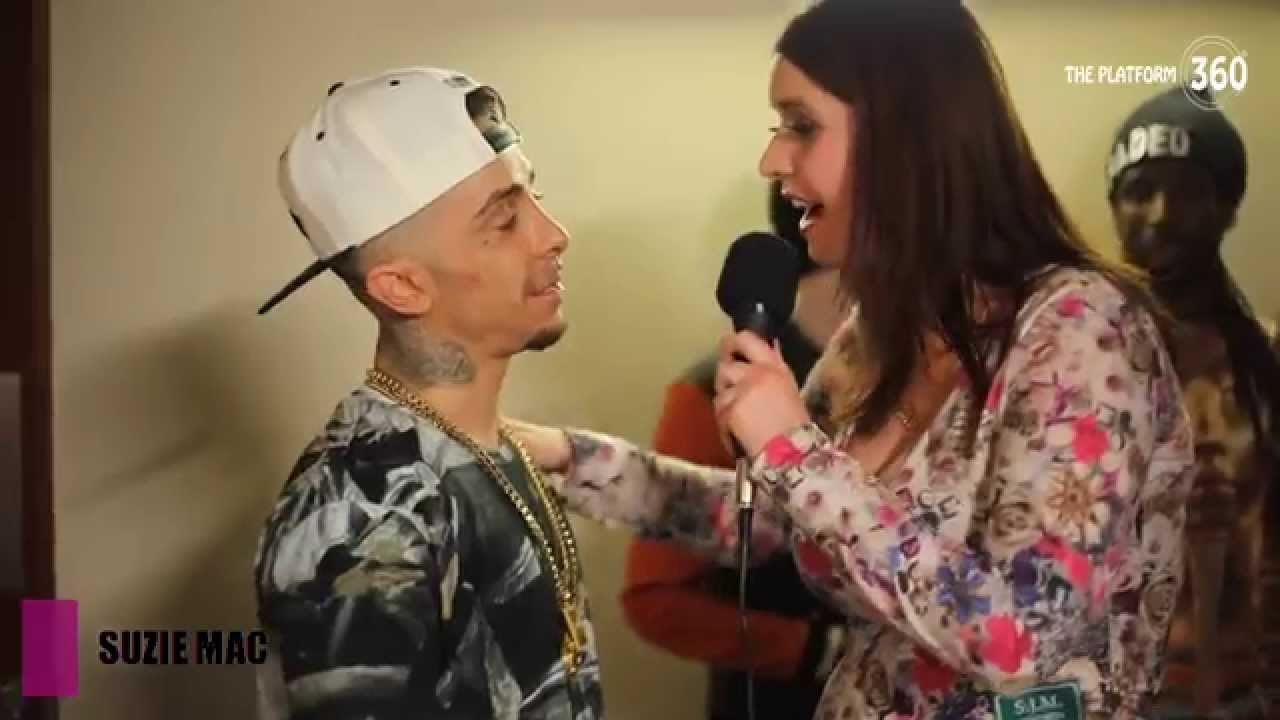 Dappy O2 Academy Suzie Mac Back Stage with @TheDappy