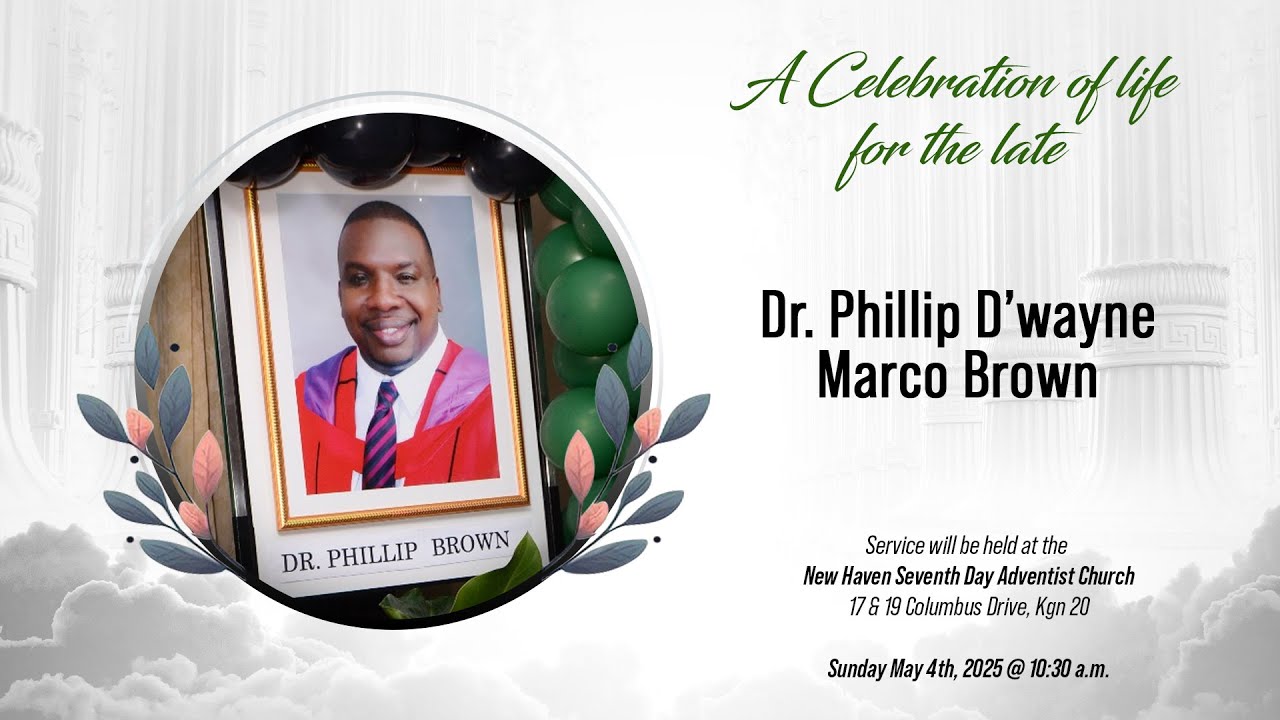 Thanksgiving Service for Dr. Phillip Brown YouTube