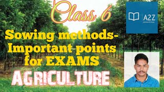 Methods of sowing seeds || Sowing seeds |  seed rate | PROPAGATION |A2Z |ARD TAMIL | AFO |AO|AAO
