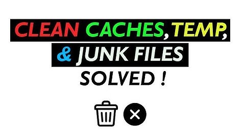 How To Clean All Caches, Temp and Junk Files In Windows 10 - 2023