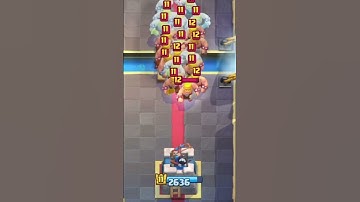 How cheap can you defend? #clashroyale #shorts #clashchallenge #elixirchallenge #defensechallenge