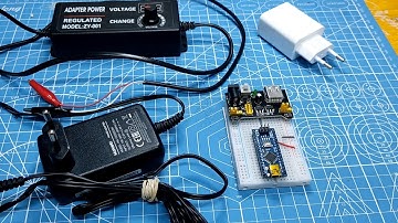 ⚡ 12v, 9v, 5v, 3v3 POWER. Arduino NANO.