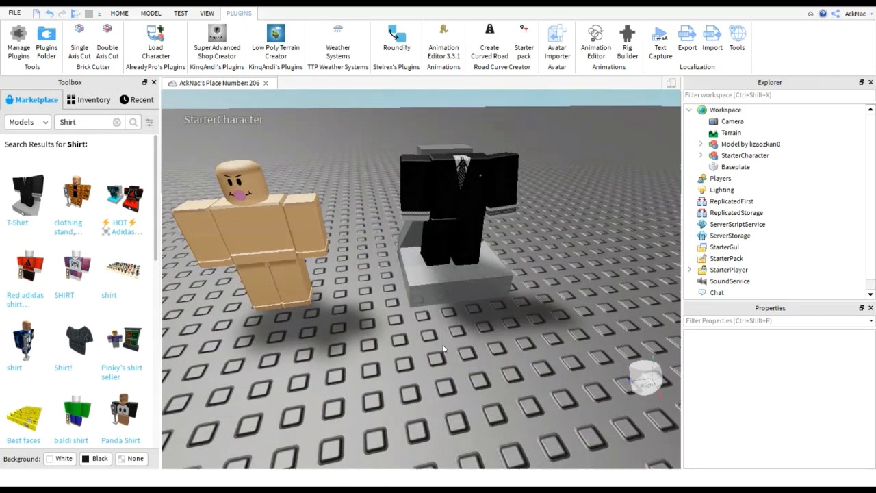 Roblox Studio How To Spawn As A Custom Character 2019 Youtube